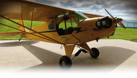 Oklahoma's best training endorsement tulsa piper j-3 j3 cub